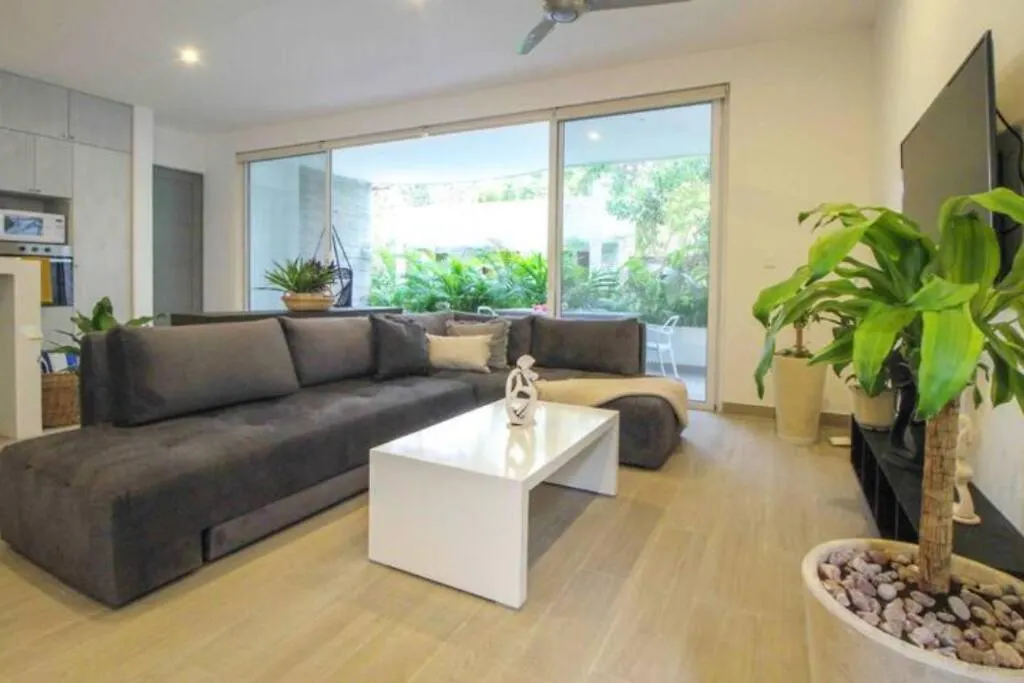 Aqua De Sal 01 Private Casa At Aldea Zama Sleeps 5 Lejlighed Tulum 0*,