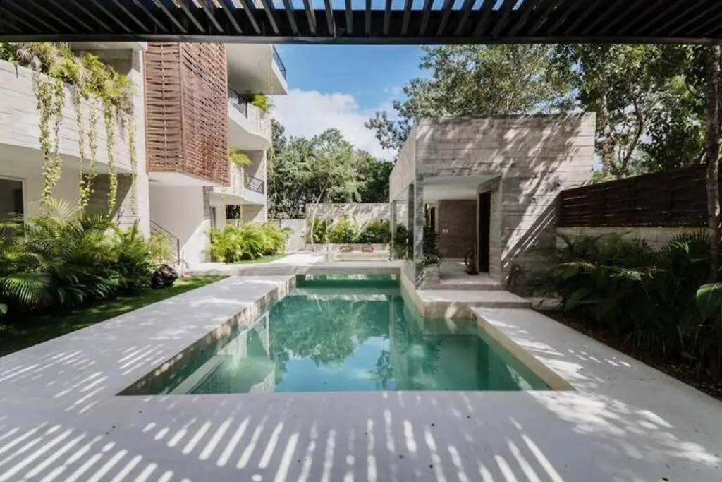 Aqua De Sal 01 Private Casa At Aldea Zama Sleeps 5 Lejlighed Tulum Mexico
